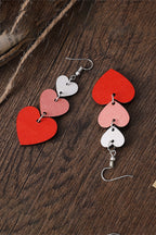 Rosalie Shape Tiered Dangle Earring