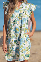 Giuliana Sleeve Shift Mini Dress