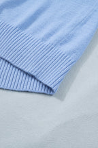 Hadassah Ruffle Short Sleeve Sweater