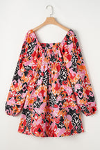 Nicole Puff Sleeve Mini Dress