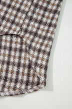 Ava Flap Patchwork Plaid Shacket