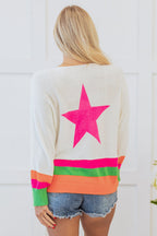 Madilynn Edge Drop Shoulder Sweater
