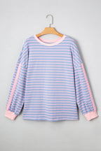 Eliza Stripe Oversize Casual Top