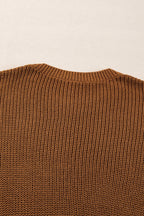 Evelyn Beaded Drop Shoulder Sweater