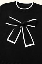 Malaysia accent Holiday Cropped Sweater