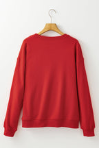 Junora Jolly Printing Christmas Pullover