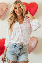 Raelyn Shoulder Puff Sleeve Shirt