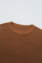 Evelyn Beaded Drop Shoulder Sweater