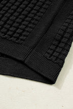 Marina Textured Short Sleeve Sweater