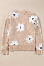 Keily Print Knitted Up Cardigan
