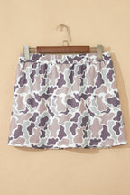 Amari Waist Drawstring Mini Skort