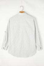 Zazita Tab Sleeve Long Shirt