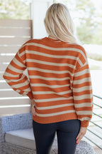 Isabella Trim Drop Shoulder Sweater