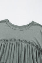 Daniela Gathered Seam T Shirt