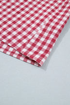 Journi Patchwork Half Zip Blouse