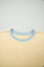 Sunny Trim Casual Short Set