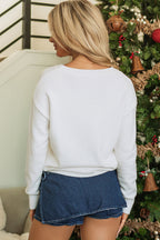 Aria Bright Graphic Christmas Sweater