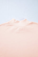 Blessed Embroidered Mock Sweatshirt