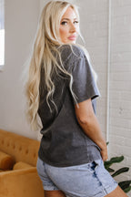 Kindness Butterflies Mineral Wash Loose Tee