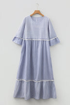 Raya Bracelet Sleeve Maxi Dress