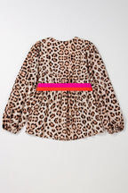 Blatara Balloon Sleeve Babydoll Blouse