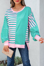 Rosalie Side Slit Baggy Sweatshirt