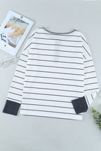 Simone Henley Waffle Knit Top