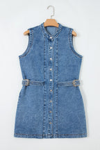 Ainara Down Sleeveless Short Dress