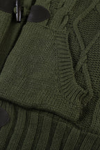 Everly Fur Hood Horn Sweater