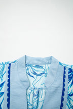 Aylin Floral Short Sleeve PLUS Blouse