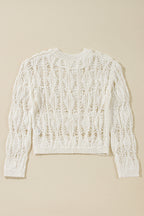 Olivia Crochet Loose Fit Sweater