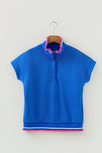 Averie Short Sleeve Knit Top