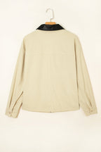 Phoebe Textured Zip Up Jacket
