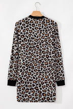 Jazmin Patched Open Front Cardigan