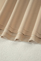 Iris Notched Raw Edge PLUS Jumper