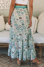 Noemi Floral Print Maxi Skirt