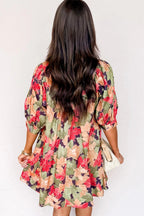 Annika Half Sleeve Mini Dress