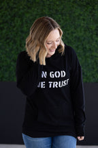 IN STOCK Corrine Embroidered Hoodie - In God We Trust FINAL SALE