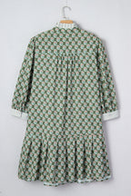 Olivia 4 Sleeve Floral PLUS Dress