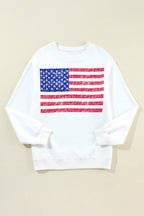 Gianna Drop Shoulder Loose Sweatshirt