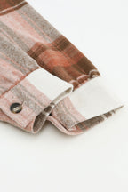 Scarlett Print Flap Long Shacket