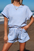 Madalyn Knitted Short Sleeve Top
