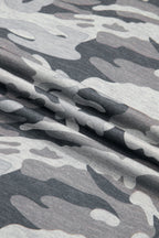 Nala Print Raw Edge Tee