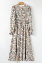 Indy Puff Sleeve Long Dress