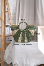 Rachel Handwoven Straw tote Bag