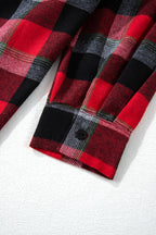 Madison Checkered Pattern Loose Shirt