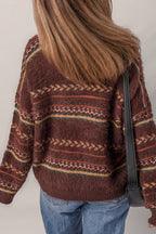 Madison Knitted Drop Shoulder Sweater