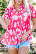 Elaina Smocked Puff Sleeve Blouse