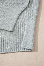 Demi Block Knit Loose Sweater
