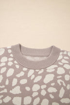 Avery Trim Drop Shoulder Sweater